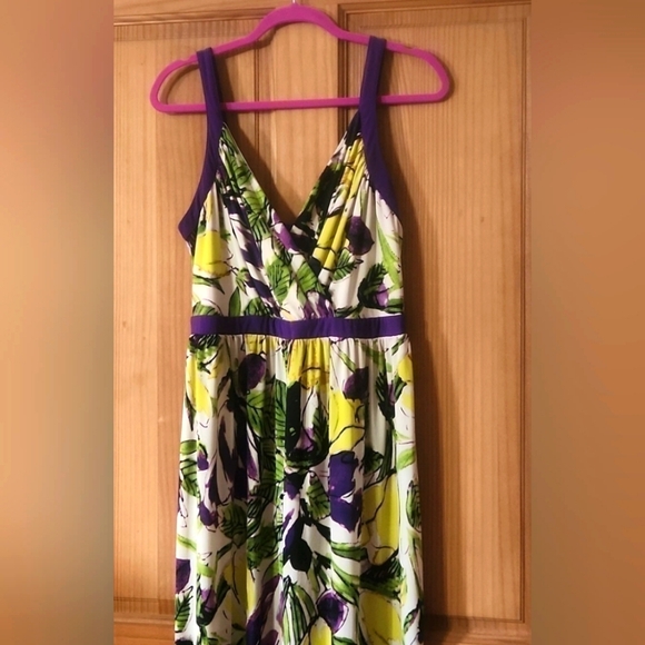 EC Lane Bryant Floral Maxi Dress - Picture 3 of 10